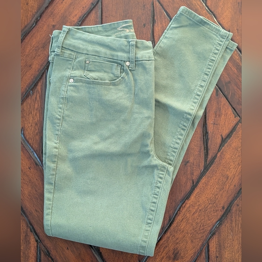 Seven7 Olive Green Women's Jeans
